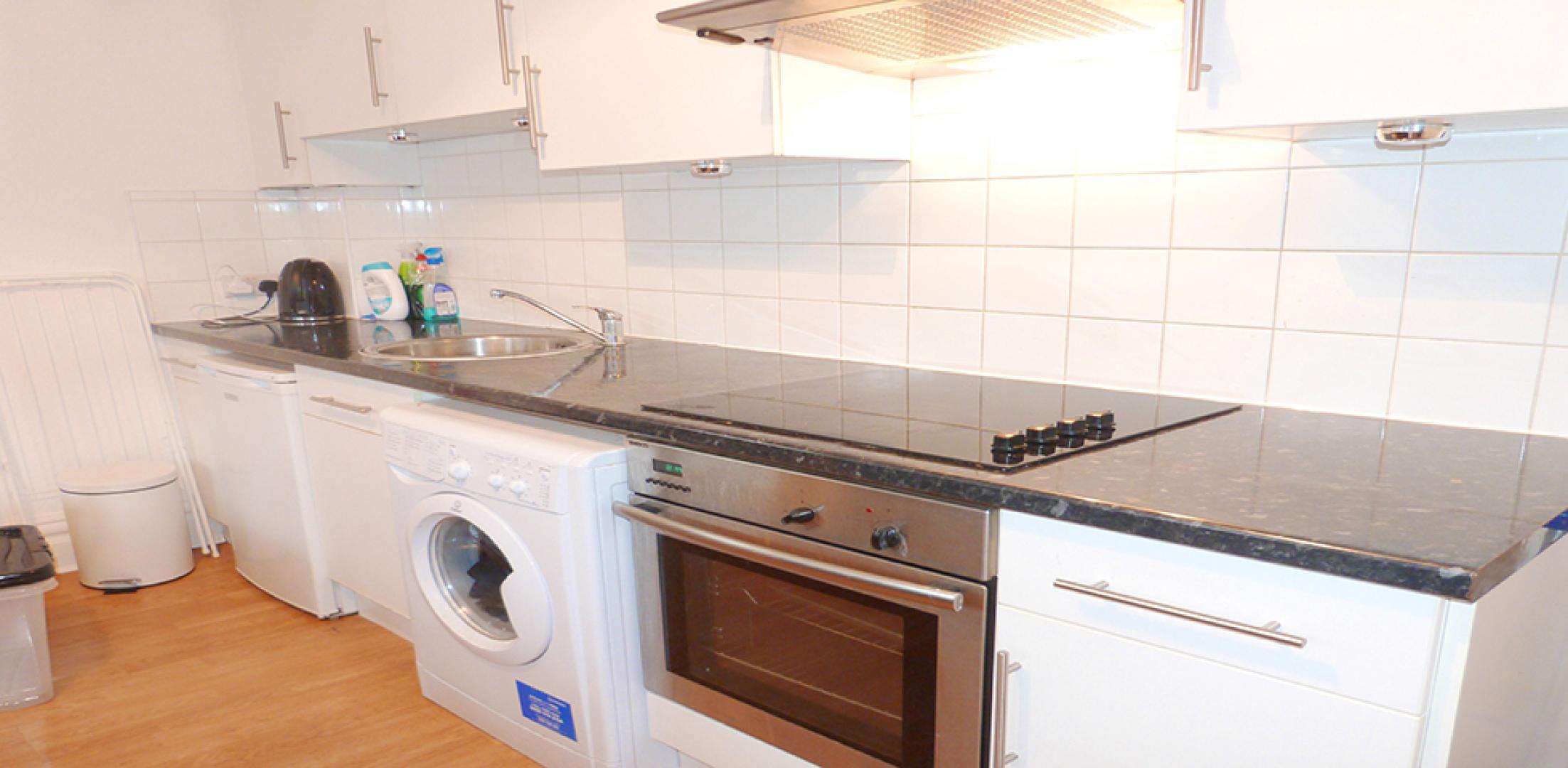 			GAS, WATER and ELECTRICITY INCLUDED, 1 Bedroom, 1 bath, 1 reception Apartment			 Exeter Road , KILBURN 